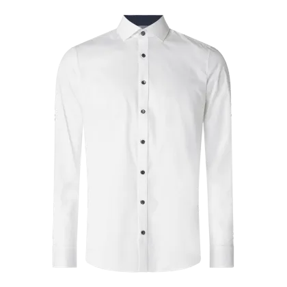 Zdjęcie Koszula biznesowa o kroju slim fit z popeliny