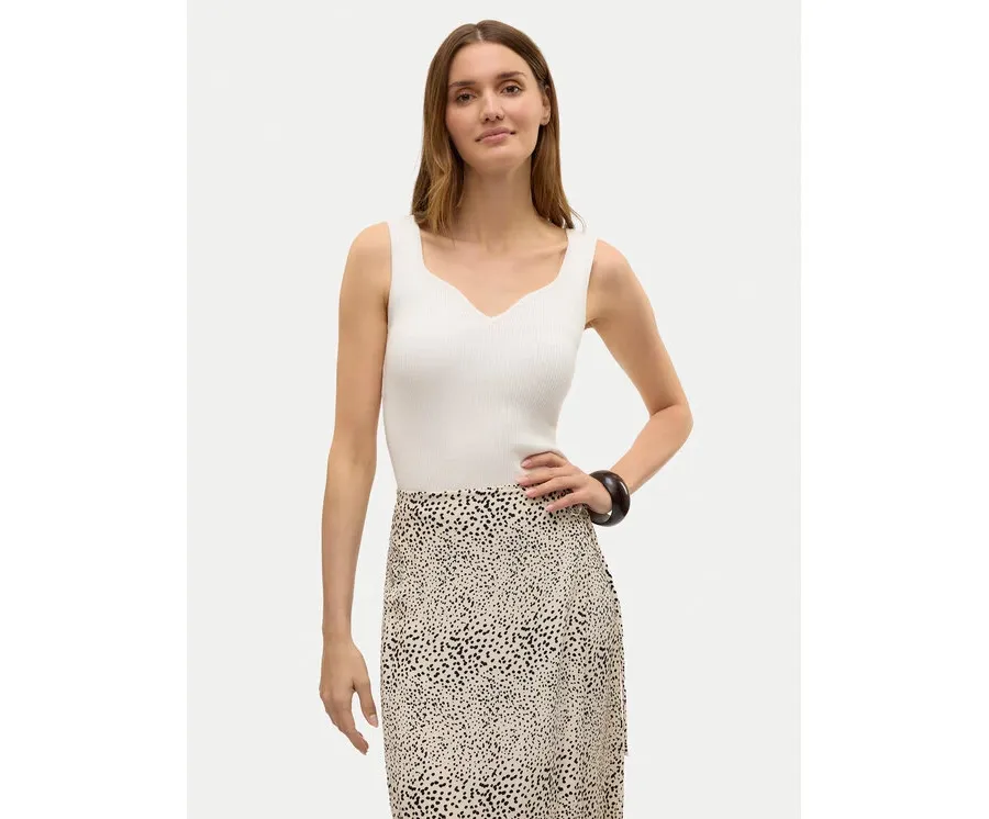 obrazek 1 Vero Moda Top Willow 10326450 Biały Slim Fit