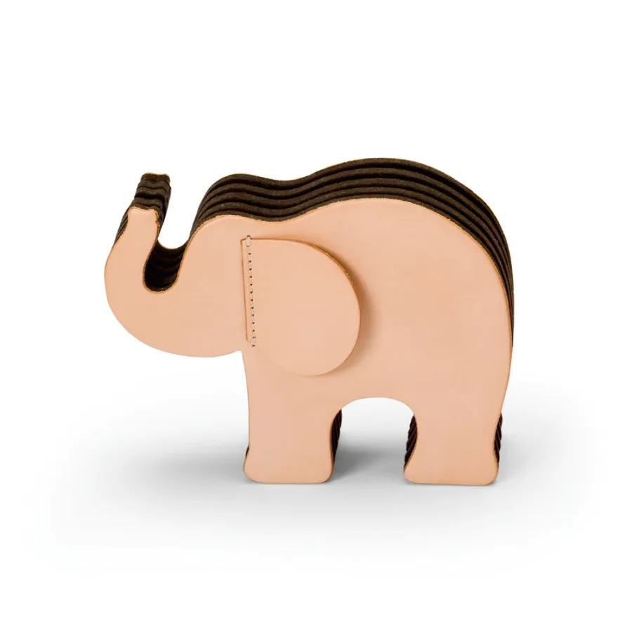 obrazek 1 Skórzany przybornik na biurko - Elephant