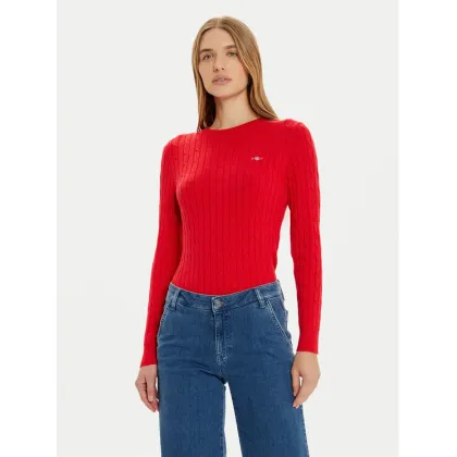 Zdjęcie Gant Sweter 4800100 Czerwony Slim Fit