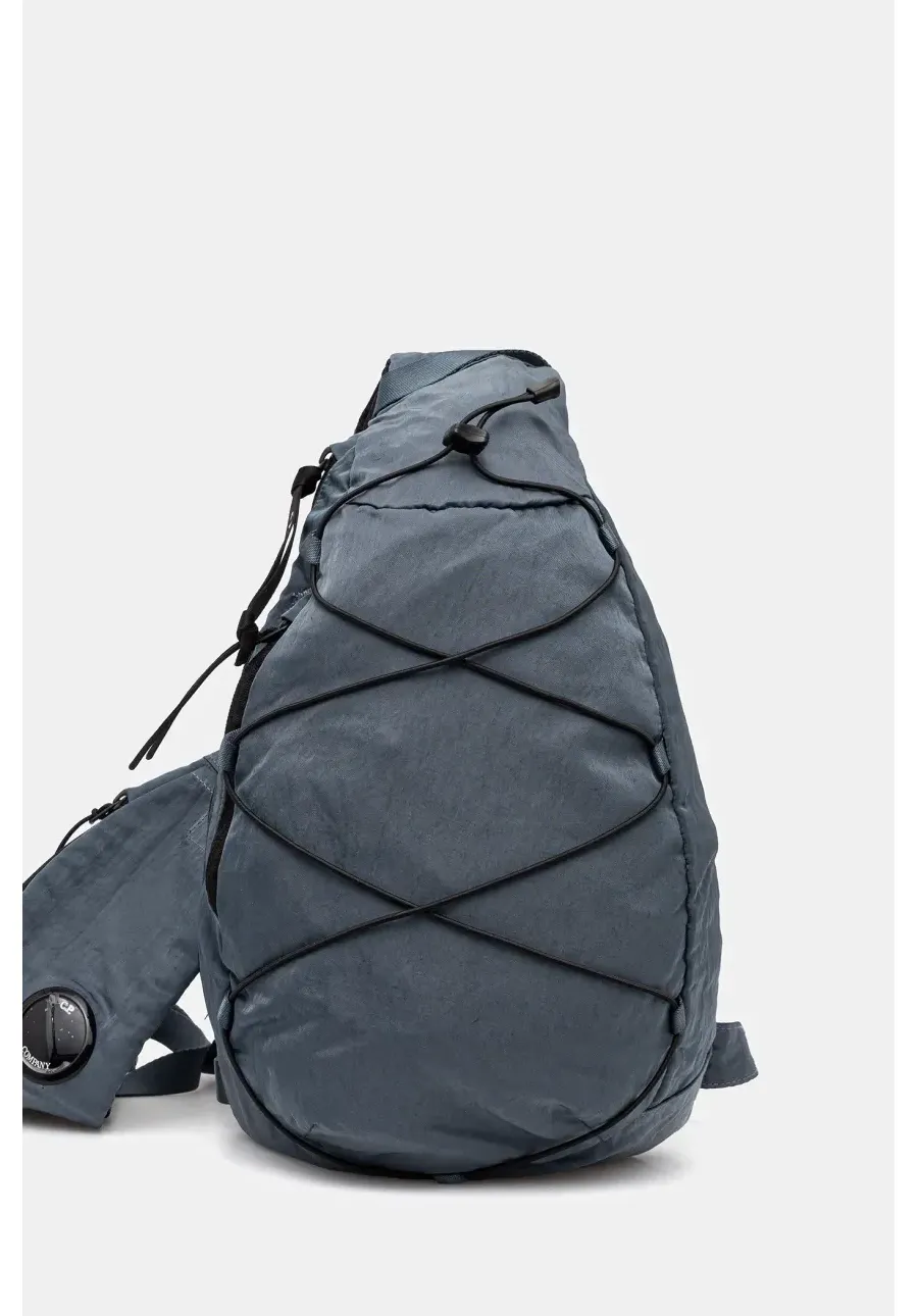 obrazek 1 C.P. Company plecak kolor niebieski mały gładki 18CMAC114A005269G