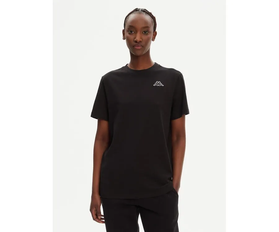 obrazek 1 Kappa T-Shirt Logo Korpo Cafers 304J150 Czarny Slim Fit