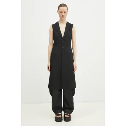 Zdjęcie Y-3 kamizelka Sport Uniform Vest kolor czarny jednorzędowa JD1758
