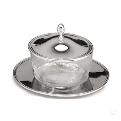 Zdjęcie Ekskluzywne srebrne naczynie na parmezan - Zaramella Argenti