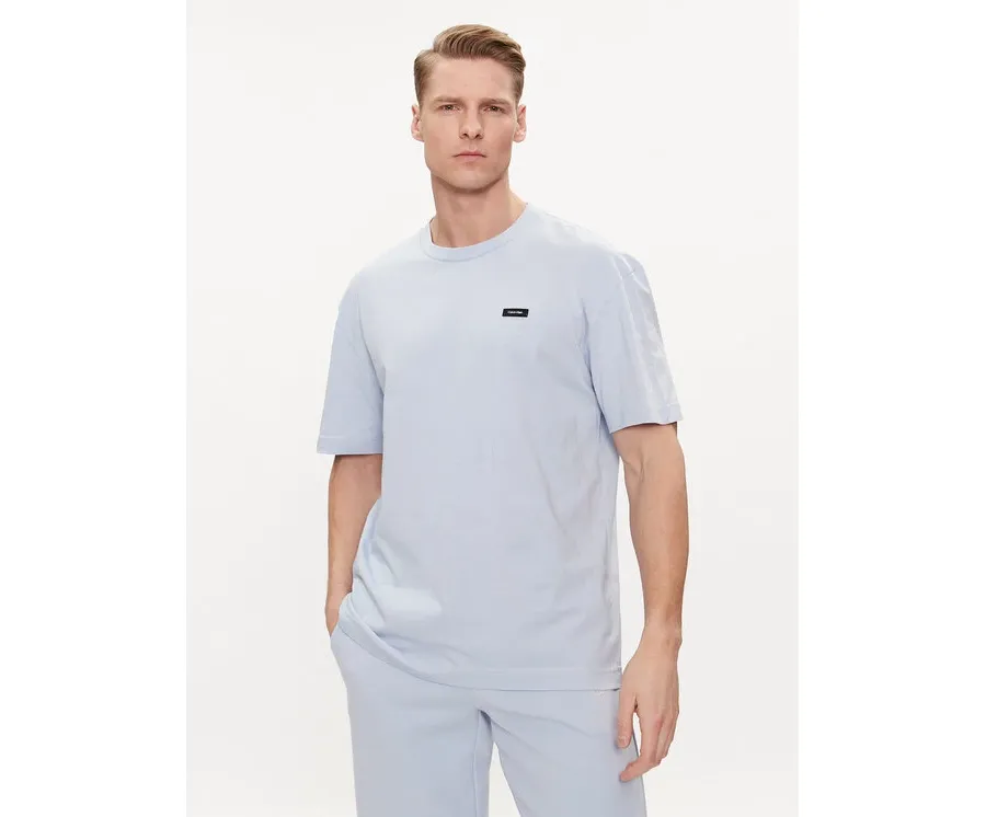 obrazek 1 Calvin Klein T-Shirt K10K112749 Błękitny Comfort Fit