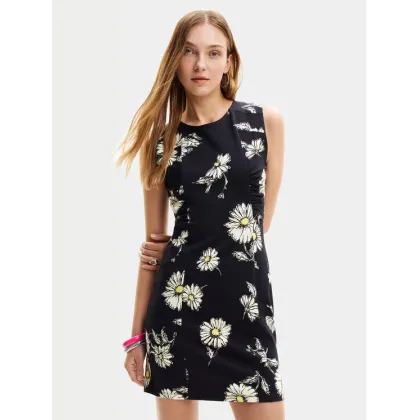 Zdjęcie Desigual Sukienka letnia Lorena 24SWVK18 Czarny Regular Fit