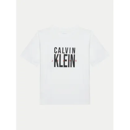 Zdjęcie Calvin Klein Jeans T-Shirt Bold Graphic IB0IB02448 Biały Relaxed Fit