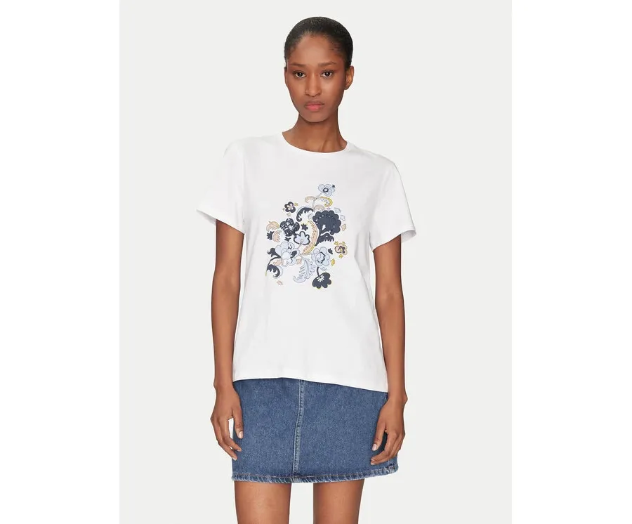obrazek 1 Marella T-Shirt Ovest 2515971071 Biały Regular Fit