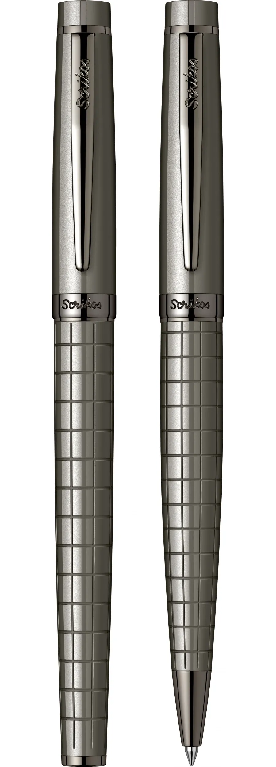 obrazek 2 Zestaw Pióro Wieczne - Długopis Honor 38 Carbon Grey