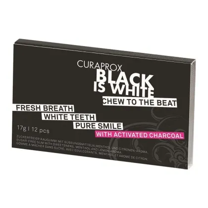 Zdjęcie Curaprox Gumy do Żucia Black Is White