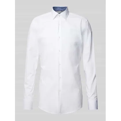 Zdjęcie Koszula biznesowa o kroju slim fit z kołnierzykiem typu kent model ‘Hank’