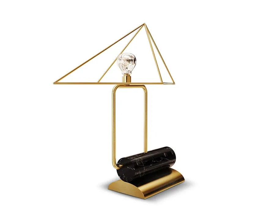 obrazek 1 Ekskluzywna lampa stołowa - Porus Studio
