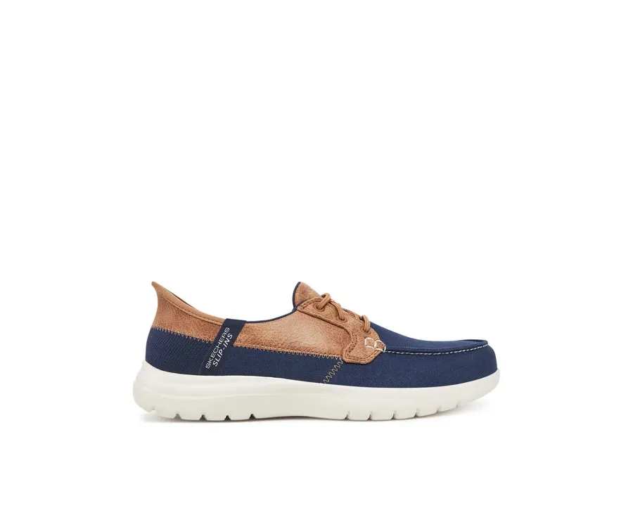 obrazek 1 Skechers Mokasyny On-The-Go Flex-Palmilla 136536/NVY Granatowy