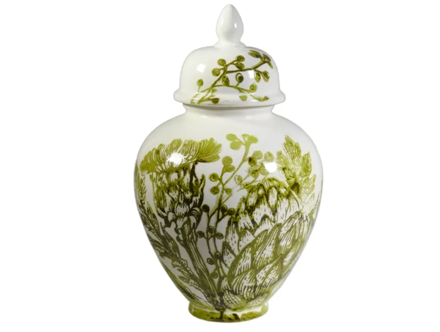 obrazek 1 Ceramiczna duża zielona waza - Virginia Casa
