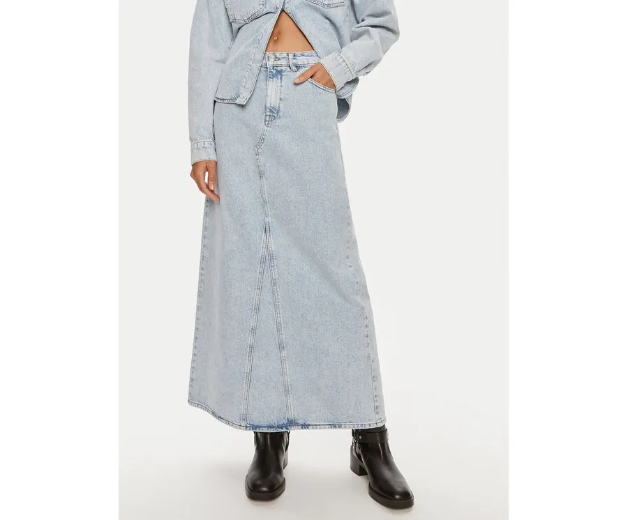 obrazek 1 Gestuz Spódnica jeansowa Mily 10909059 Niebieski Regular Fit