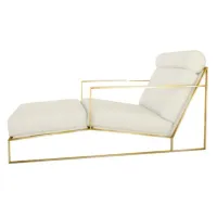 Picture White chaise longue for beautiful interiors - Ana Roque