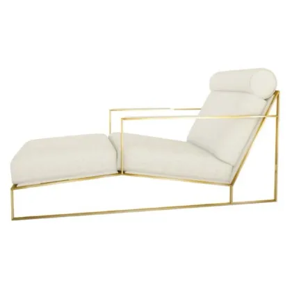 Zdjęcie Biały szezlong do pięknych wnętrz - Ana Roque