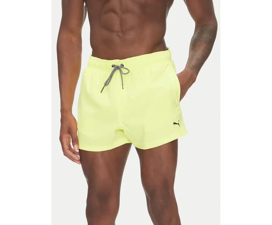 obrazek 1 Puma Szorty kąpielowe 907658 Żółty Regular Fit