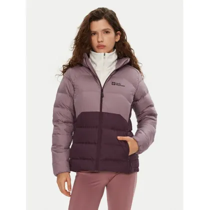 Zdjęcie Jack Wolfskin Kurtka puchowa Ather Down A60330 Fioletowy Regular Fit