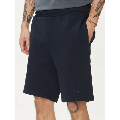 Zdjęcie Pepe Jeans Szorty sportowe Joe PM211646 Granatowy Regular Fit