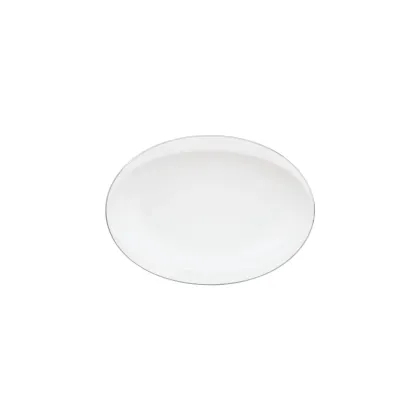 Zdjęcie Mały owalny półmisek wykonany z najwyższej jakości porcelany - Porcel