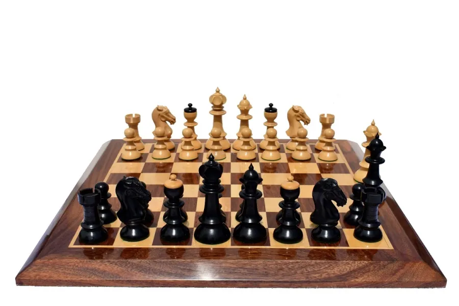 obrazek 2 Charakterystyczny komplet szachowy idealny na prezent - The Chess Empire
