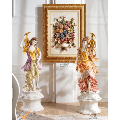 Zdjęcie Ceramiczny pan z dzbanem