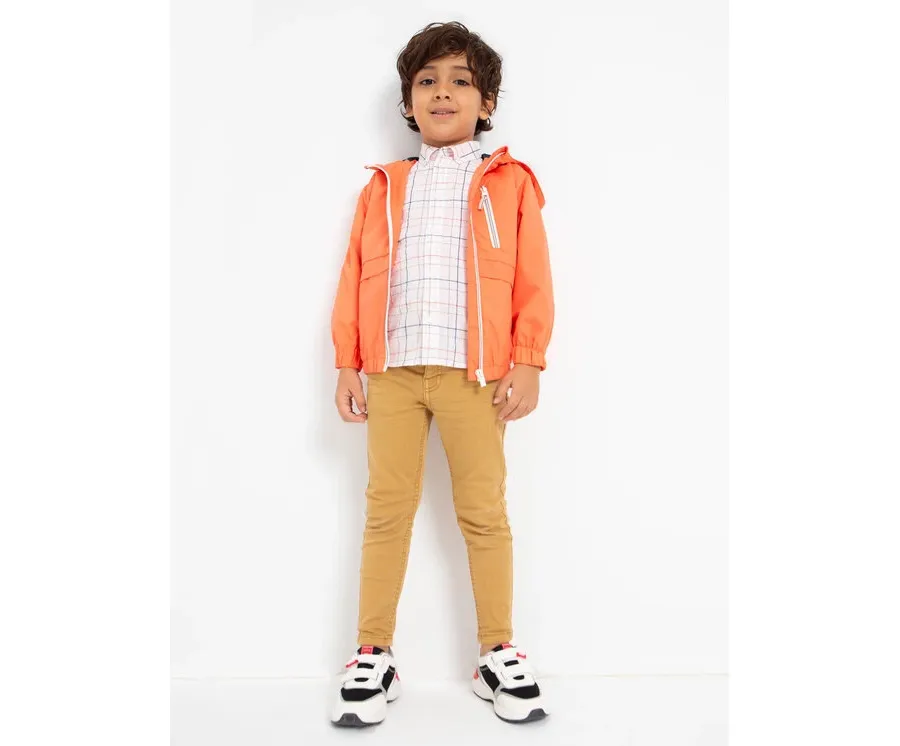 obrazek 1 Mayoral Spodnie materiałowe 3517 Beżowy Skinny Fit