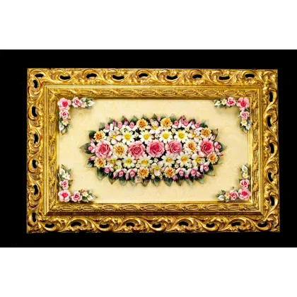 Zdjęcie Oryginalny dekoracyjny porcelanowy obraz