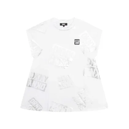 Zdjęcie DKNY Sukienka codzienna D32884 D Biały Regular Fit