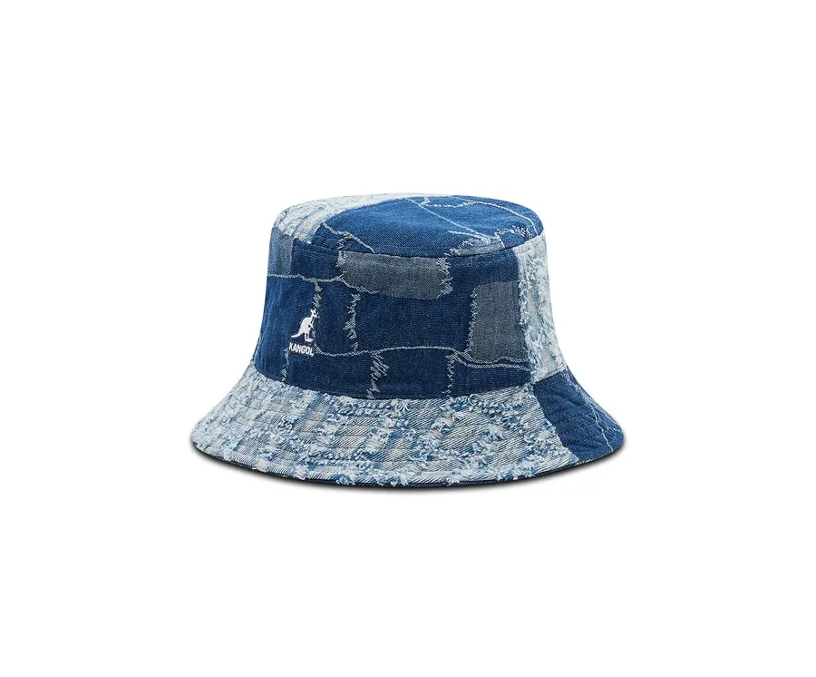 obrazek 1 Kangol Kapelusz Denim Mashup Bucket K5296 Granatowy