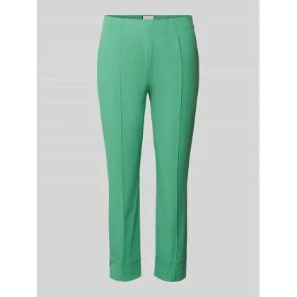 Zdjęcie Spodnie capri o kroju slim fit z przeszytym kantem