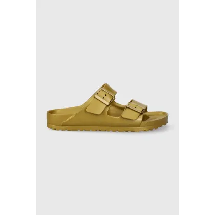 Zdjęcie Birkenstock klapki Arizona EVA damskie kolor złoty 1022465