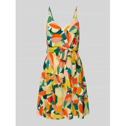 Zdjęcie Sukienka o długości do kolan z nadrukiem na całej powierzchni