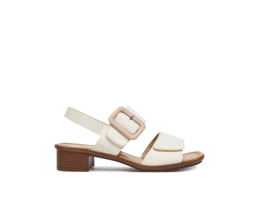 obrazek 1 Rieker Sandały 62663-60 Écru