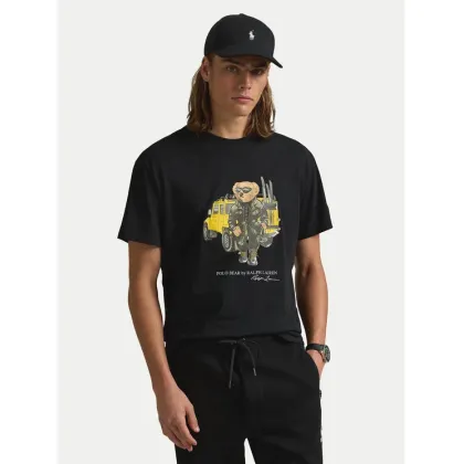 Zdjęcie Polo Ralph Lauren T-Shirt 710854497043 Czarny Regular Fit