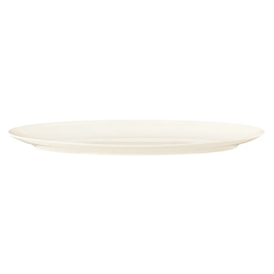 obrazek 2 Porcelanowy talerz do serwowania 43x19 cm w kolorze kremowym - Seltmann Weiden