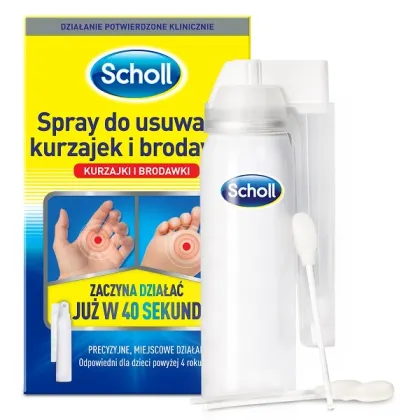 Zdjęcie Scholl Spray do usuwania kurzajek i brodawek 80 ml