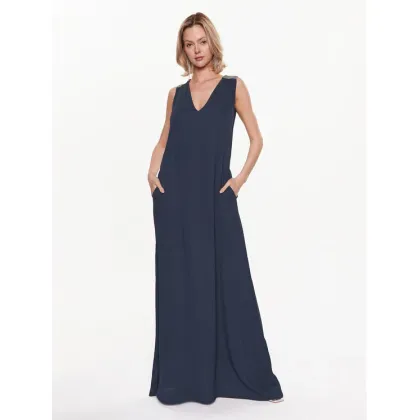 Zdjęcie Fabiana Filippi Sukienka letnia ABD273W223 Granatowy Regular Fit