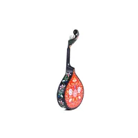 Zdjęcie Stylowa gitara z ręcznie rzeźbionymi ornamentami - Malabar