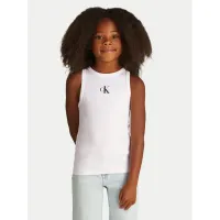 Zdjęcie Calvin Klein Jeans Top Logo IG0IG02435 Biały Regular Fit