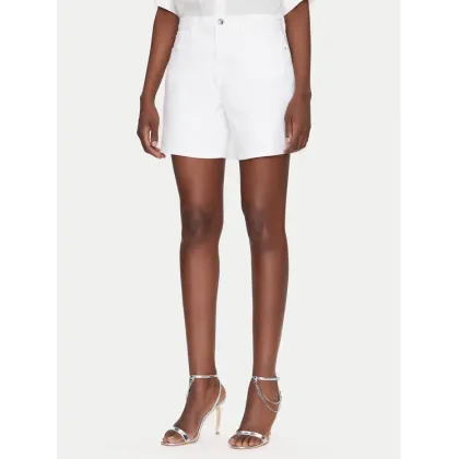 Zdjęcie Guess Szorty jeansowe W5GD1A D4T50 Biały Regular Fit