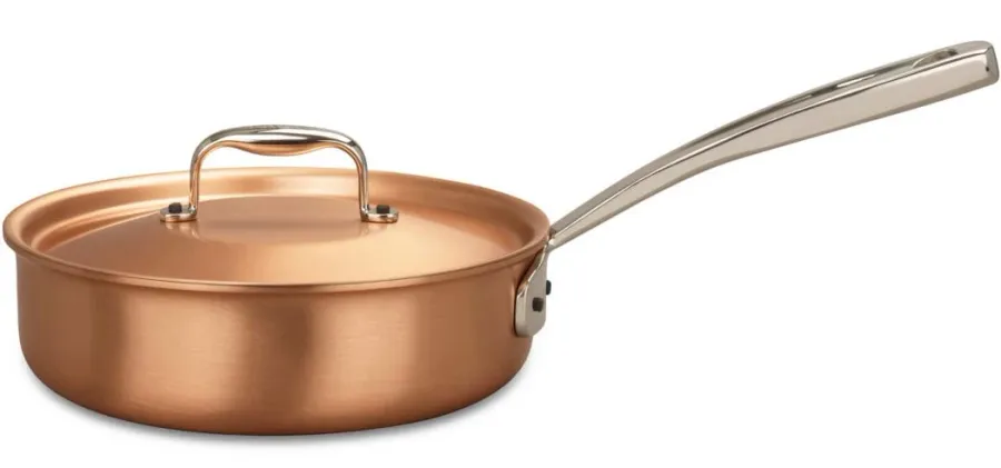 obrazek 2 Patelnia sauté o średnicy 20 cm do kuchenek indukcyjnych lub gazowych
