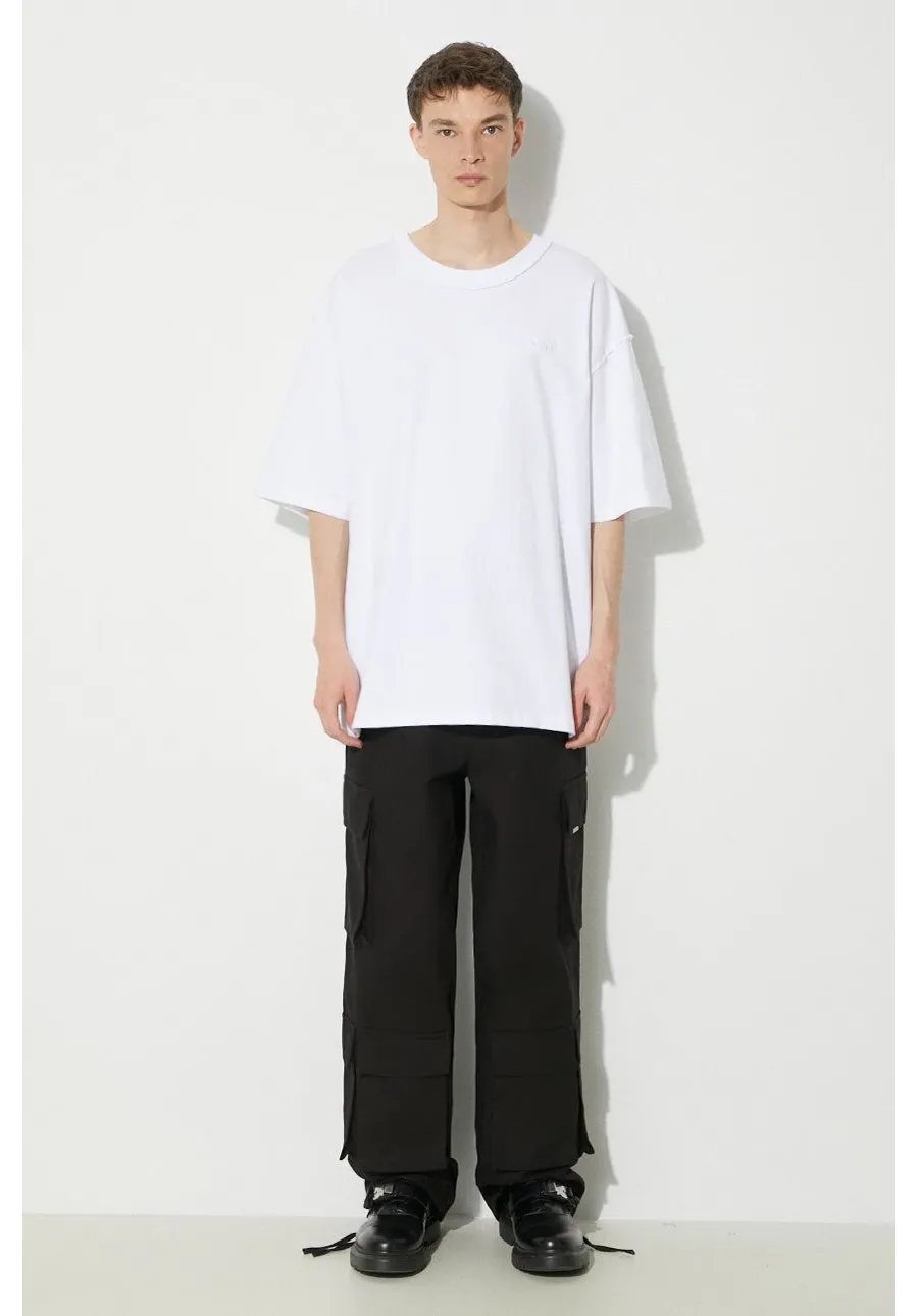 obrazek 1 Vans t-shirt bawełniany Premium Standards SS T-Shirt LX męski kolor biały gładki VN000GBYWHT1