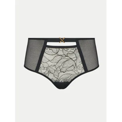 Zdjęcie Chantelle X Figi klasyczne z wysokim stanem Xquisite C01AC5 Czarny