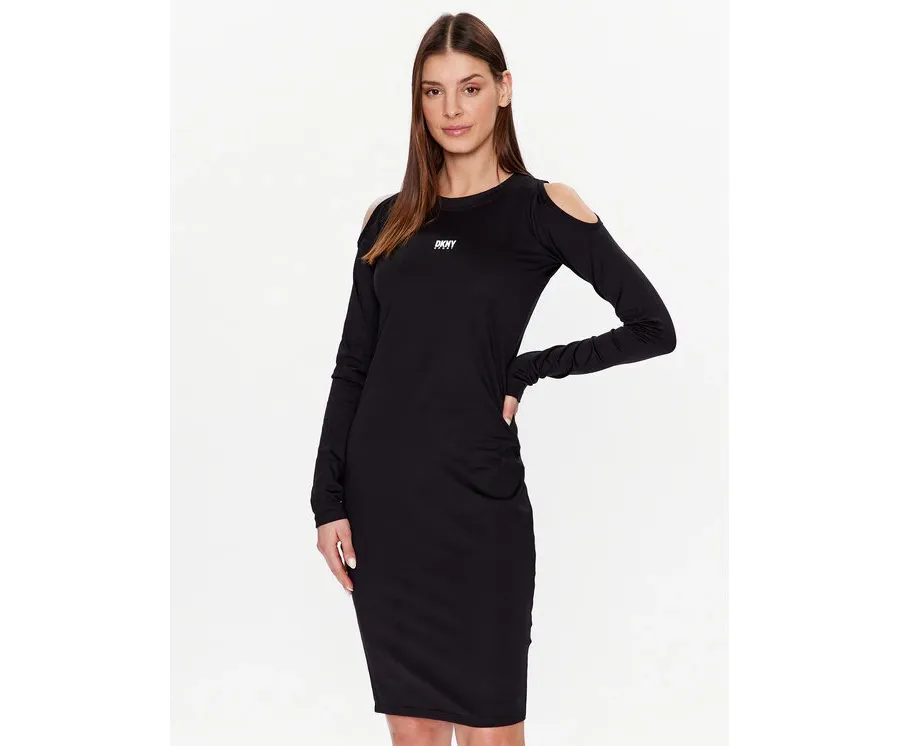 obrazek 1 DKNY Sport Sukienka codzienna DP2D4737 Czarny Classic Fit