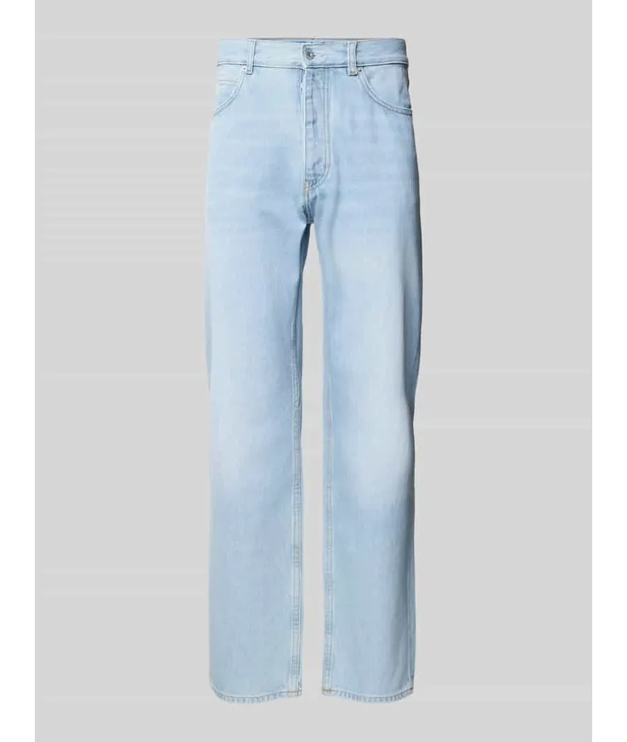 obrazek 1 Jeansy o kroju regular fit z 5 kieszeniami model ‘Jonah’