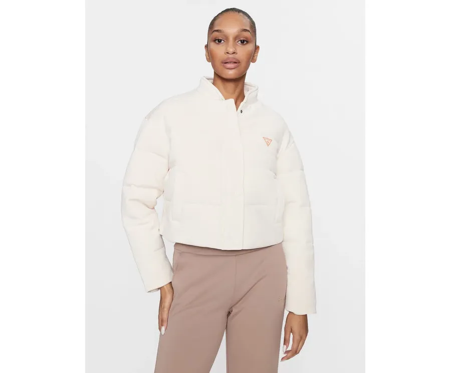 obrazek 1 Guess Kurtka zimowa V3BL00 KBC00 Écru Regular Fit