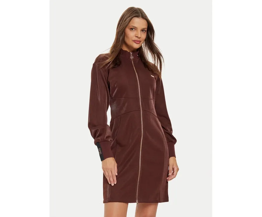 obrazek 1 Liu Jo Sport Sukienka codzienna TF4261 J4751 Brązowy Regular Fit