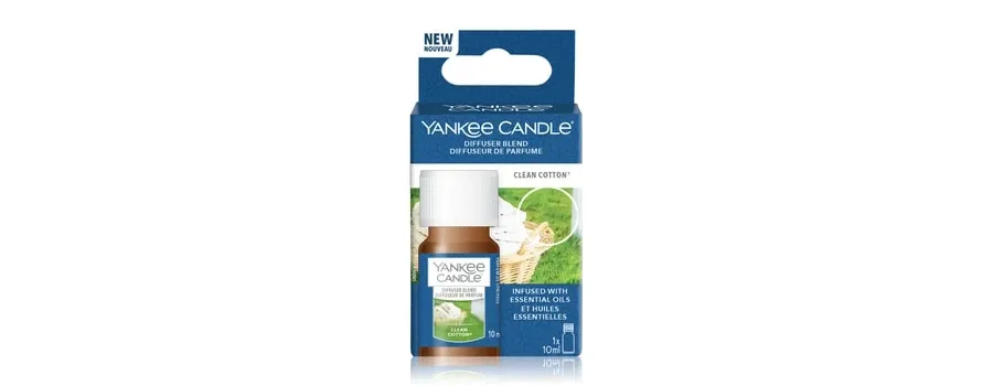 obrazek 1 Yankee Candle Clean Cotton® Ultrasonic Diffuser Zapach do pomieszczeń 10 ml